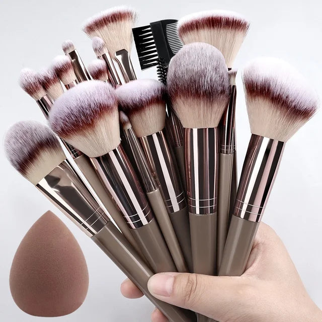 1/20 pcs Professional Makeup Brush Set, Super Delicate Detail, Eyeshadow Concealer Highlighter, Women's Beauty Tool