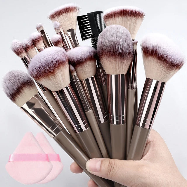 1/20 pcs Professional Makeup Brush Set, Super Delicate Detail, Eyeshadow Concealer Highlighter, Women's Beauty Tool