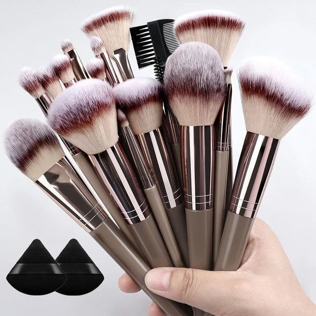 1/20 pcs Professional Makeup Brush Set, Super Delicate Detail, Eyeshadow Concealer Highlighter, Women's Beauty Tool