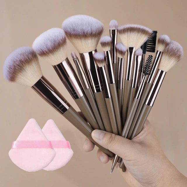 1/20 pcs Professional Makeup Brush Set, Super Delicate Detail, Eyeshadow Concealer Highlighter, Women's Beauty Tool