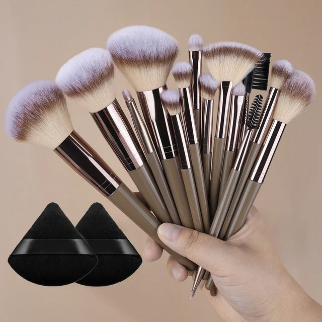 1/20 pcs Professional Makeup Brush Set, Super Delicate Detail, Eyeshadow Concealer Highlighter, Women's Beauty Tool