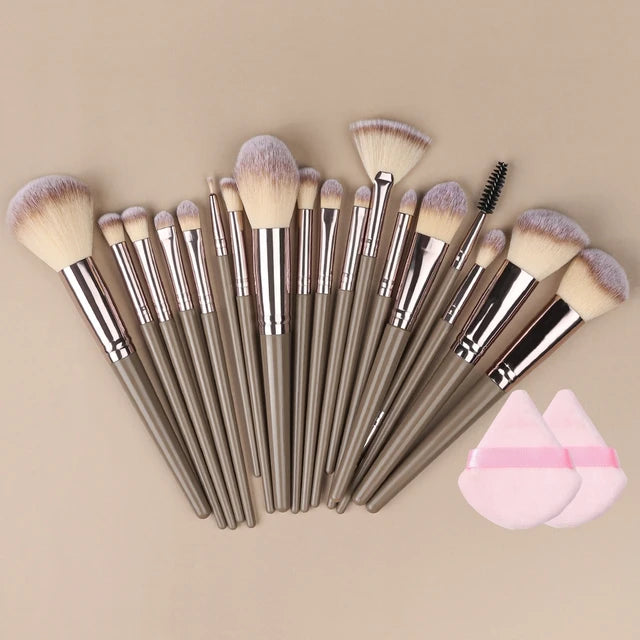 1/20 pcs Professional Makeup Brush Set, Super Delicate Detail, Eyeshadow Concealer Highlighter, Women's Beauty Tool