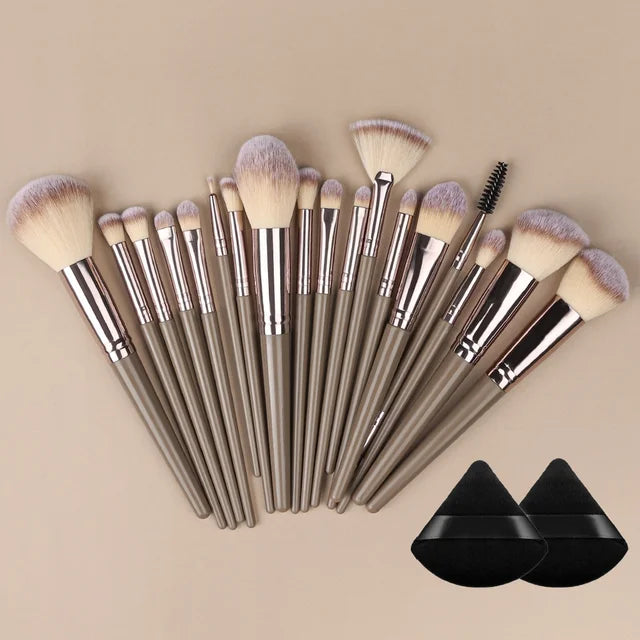 1/20 pcs Professional Makeup Brush Set, Super Delicate Detail, Eyeshadow Concealer Highlighter, Women's Beauty Tool