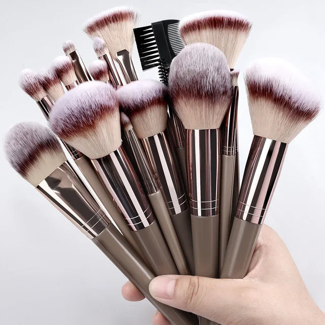 1/20 pcs Professional Makeup Brush Set, Super Delicate Detail, Eyeshadow Concealer Highlighter, Women's Beauty Tool