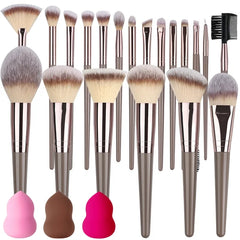 1/20 pcs Professional Makeup Brush Set, Super Delicate Detail, Eyeshadow Concealer Highlighter, Women's Beauty Tool