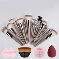 1/20 pcs Professional Makeup Brush Set, Super Delicate Detail, Eyeshadow Concealer Highlighter, Women's Beauty Tool