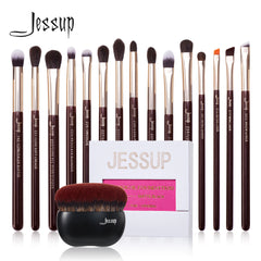 Jessup Eye Brushes Set 15pcs Makeup brush, Natural Synthetic,Eyeshadow Brush,Eyeliner Blending Eyebrow Concealer T284