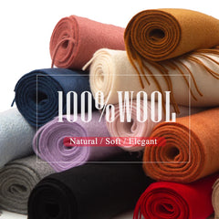 Winter Pure Long Cashmere Scarf Women Luxury Brand Real Cashmere Scarf Warm Thick Soft Solid Shawl Ladies Wrap