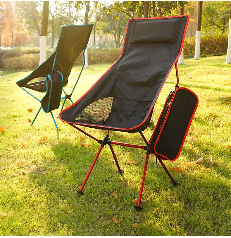 Ultralight Folding Camping Chair Fishing BBQ Hiking Chair Fishing Picnic Chair Outdoor Tools Travel Foldable Beach Seat Chair