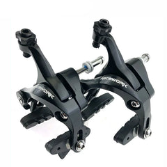 RACEWORK Road Bike Dual Pivot Calipers Bicycle Brake Racing Aluminum Side Pull Caliper Front Rear With Brake Pads