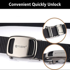 Male Outdoor Hunting Tactical Belt Men's Military Nylon Waist Strap High Quality Metal Automatic Buckle Army Canvas Belts