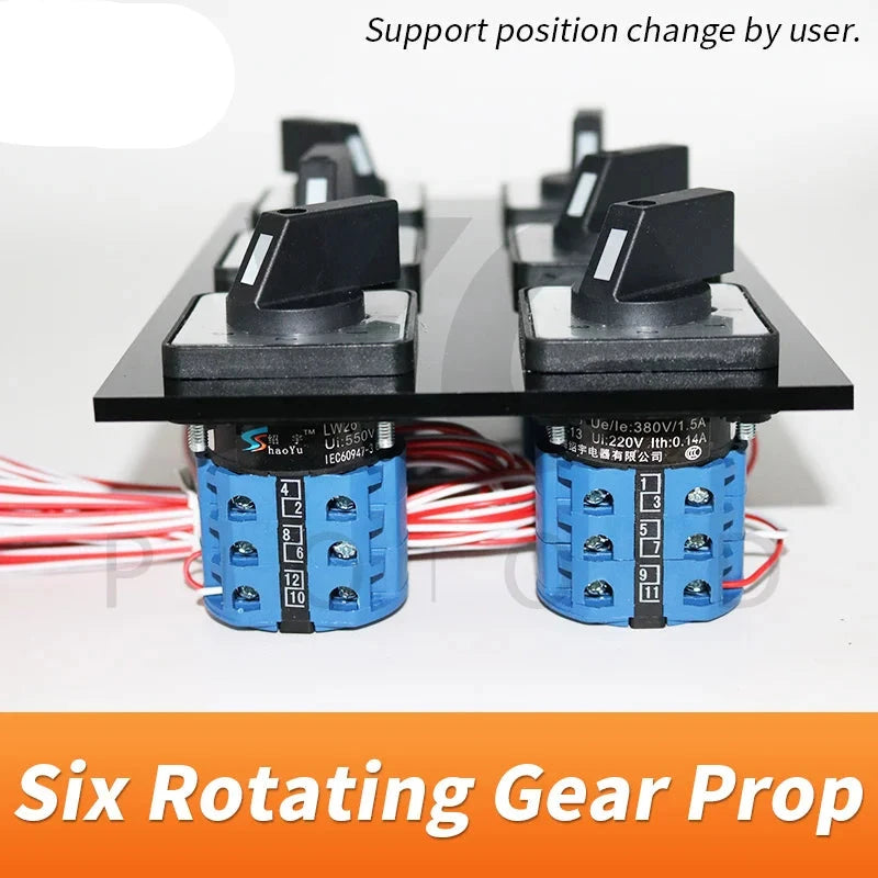 Escape Room Prop Rotating Gear Prop turn each gears to specified number to open lock game room devices