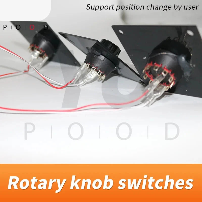 live-action escape the room devices rotary knob switches turn each knobs to correct position to unlock TAKEGISM mechanism