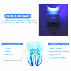 Dental Cold Light LED Teeth Whitening Machine Desk Tooth Bleaching Lamp