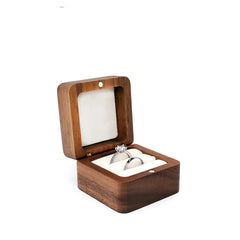 Wood Jewelry box wedding ring box Earring Rings Box Jewelry Organizer Box Luxury jewelry gift packaging Box Bracelet package