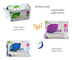 2 Packs Personal Health Care Menstrual Tempon Shuya Anion Sanitary Napkin Anion Pads Anion Panty Liner Feminine Hygiene Products