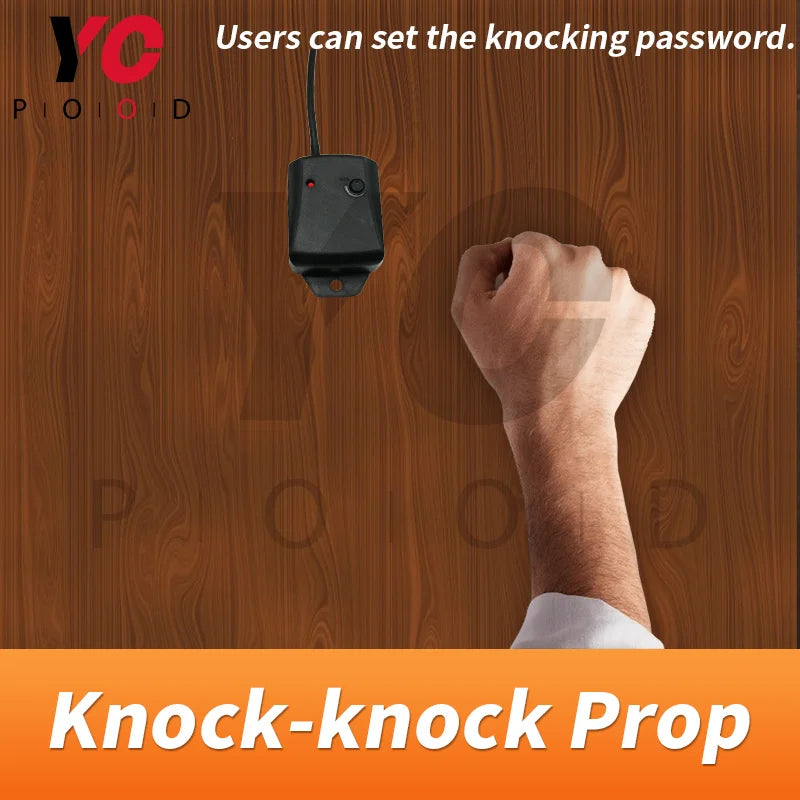 Knock Prop Escape Room Prop Knock the door to escape the room Escape Game devices knock-knock prop