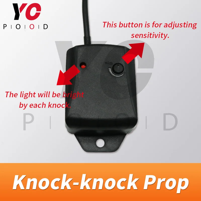 Knock Prop Escape Room Prop Knock the door to escape the room Escape Game devices knock-knock prop