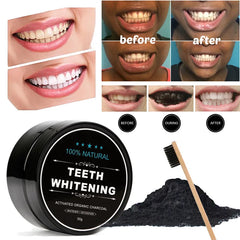 Teeth Whitening Charcoal Powder Activated Charcoal Coconut Tooth Whitening Safe Natural Teeth Whitener Solution