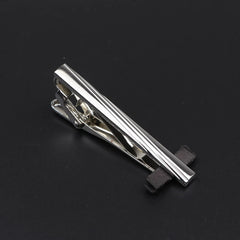 Men's Metal Tie Clip Bright Chrome Stainless Steel Jewelry  Necktie Clips Pin Clasp Clamp Wedding Charm Creative Gifts