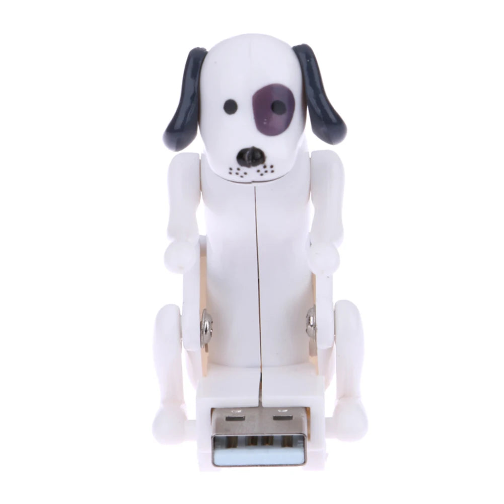 Portable Funny Cute Pet USB Humping Spot Dog Toy Christmas Gift for Kids Favor USB Gadget 60x30x60mm for Computer Notebook PC