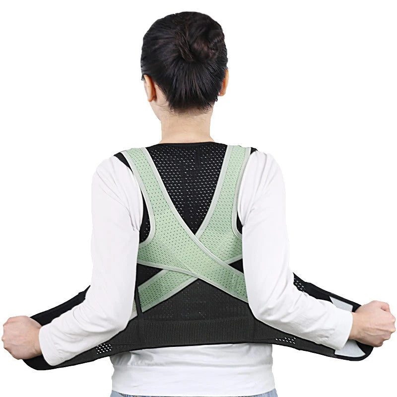 Posture Corrector Upper Back Straightener Brace Comfortable Upright Straightener For Women Men Personal Health Care TK-ing