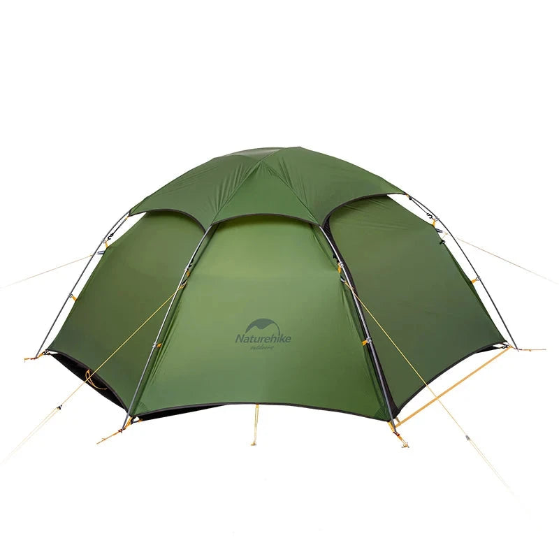 Naturehike Cloud Peak 2 Camping Tent 2-Person 20D Waterproof Ultralight Outdoor Travel Double Layer Tent 4-Season Use