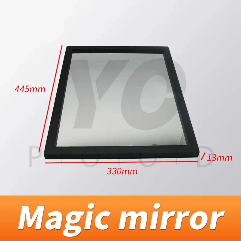 Escape room magic mirror IC card trigger escape game mirror mechanism for escape chamber room devices