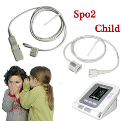 Adult Paediatric Neonatal Veterinary 10 Pin USB SPO2 Probe Blood Oxygen Saturation Sensor CONTEC 08A 08C Blood Pressure Monitor