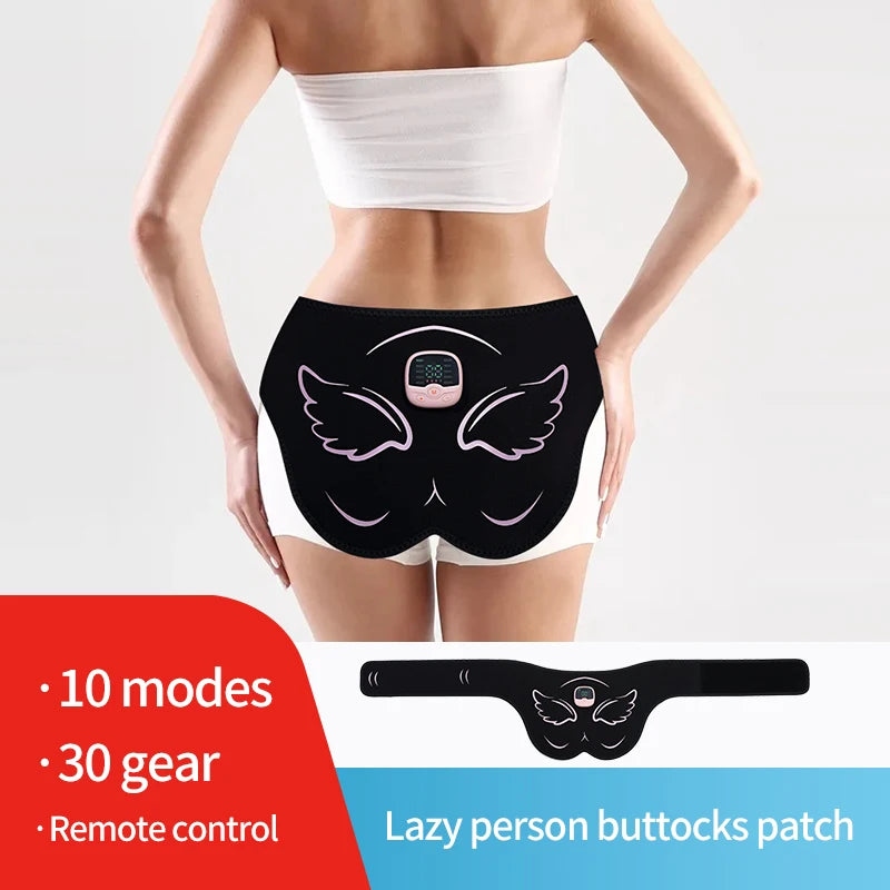 Electric Butt Muscle Stimulator EMS Hips Trainer USB Rechargable Buttocks Lifting Muscle Toner Lose Weight Burning Fat Fitness