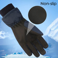 High Quality Kids Ski Gloves Winter Snowboard Snow Children Glove for Boys Girl Waterproof Thicken Mittens Keep Finger Warm 2023