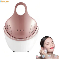 New  5 IN 1 Facial Massager Massage Head  EMS Home Use Facial Device Cream Light Therapy Anti Aging Wrinkle Beauty Apparatus