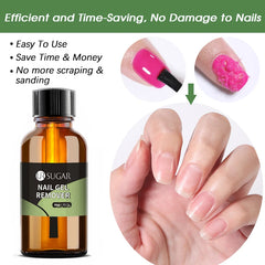 UR SUGAR 50ml Fast Remover Magic Effect Nall Gel Professional Hybrid Brust Removal Cleaner Nail Art Tool Functional Manicure Gel