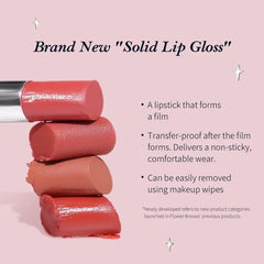 Flower Knows Swan Ballet Solid Lip Glaze Mirror Lipstick Vegan Profesional Lipgloss Moisturizing Korean Lip Stick