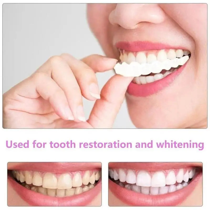 Fake Tooth Cover Snap On Teeth Veneers For Men And Women Cover The Teeth Fake Tooth Instant Confidence Smile Temporary Teeth