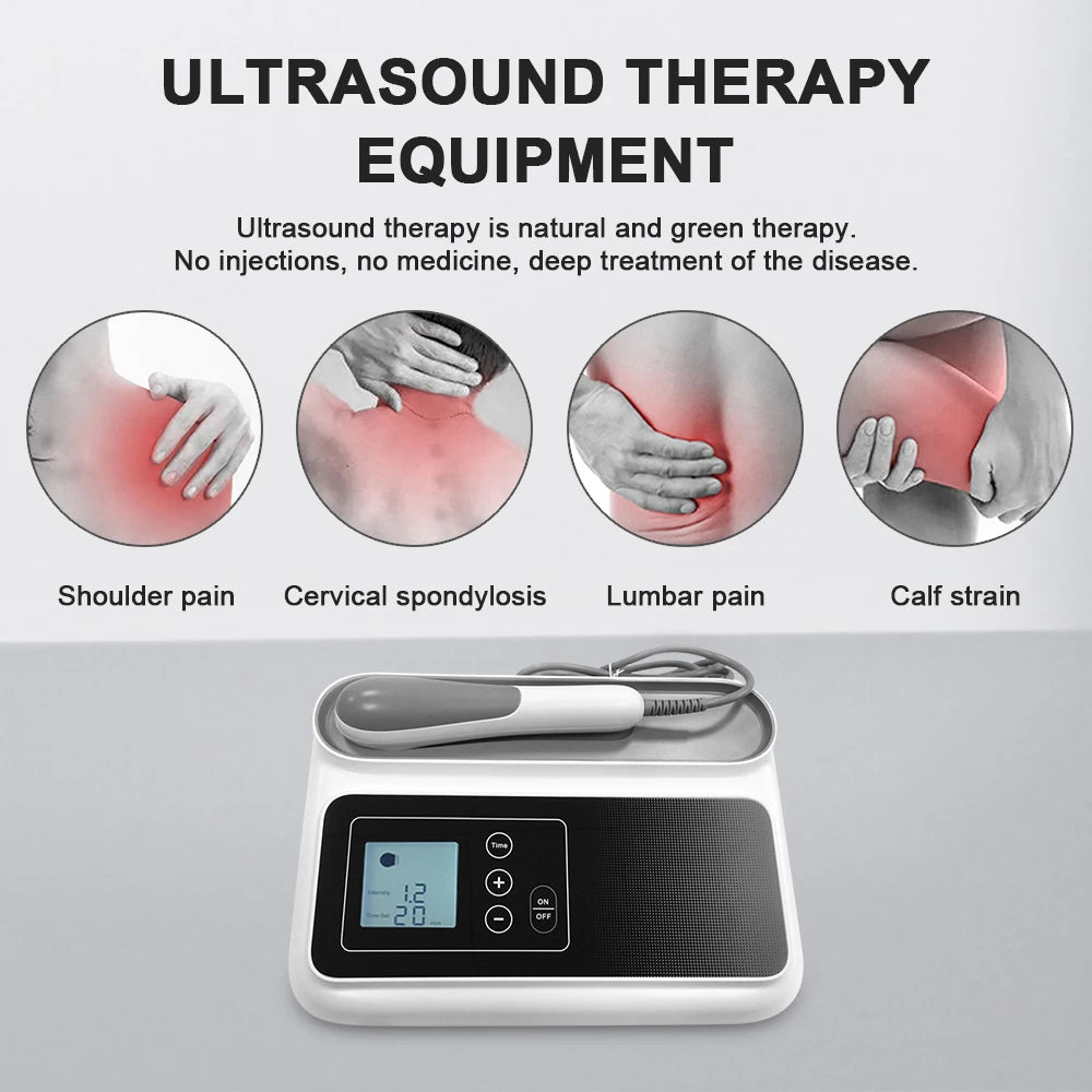 Professional Ultrasound Therapy Device Body Pain Relie Muscle Massager Machine Ultrasonido Fisioterapia Personal Health Care