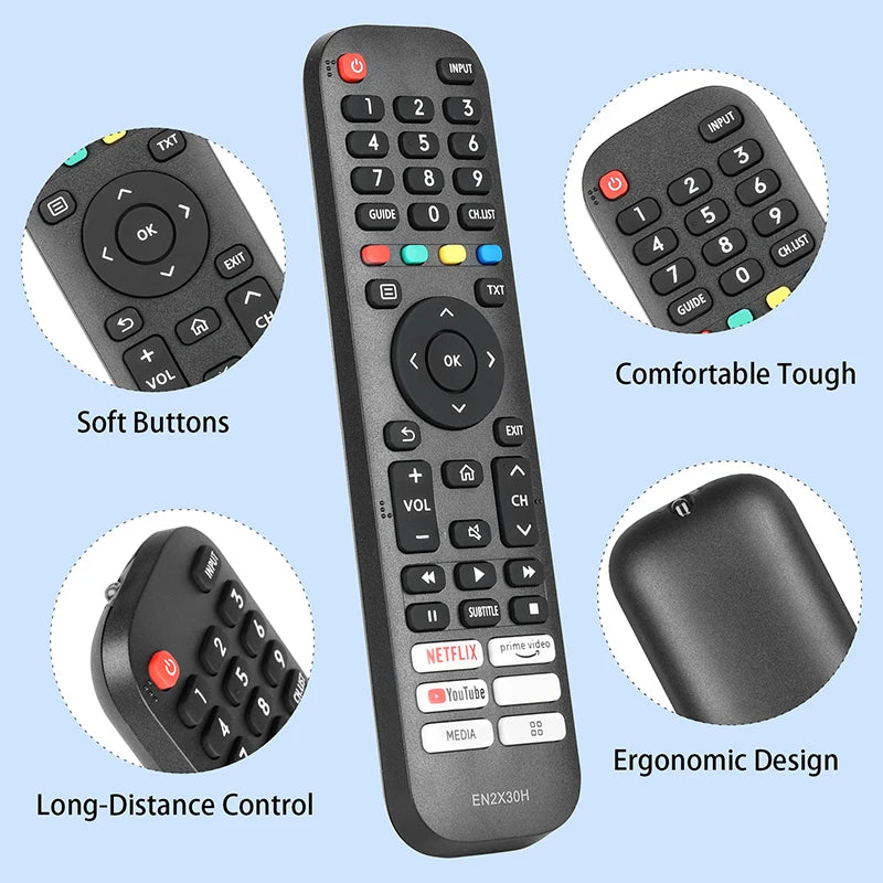 EN2X30H Remote Control For Hisense VIDAA TV Remote Control 32A5600F 32A5620F 40A5600F 40A5620F A20251K A210502 Home Smart TV