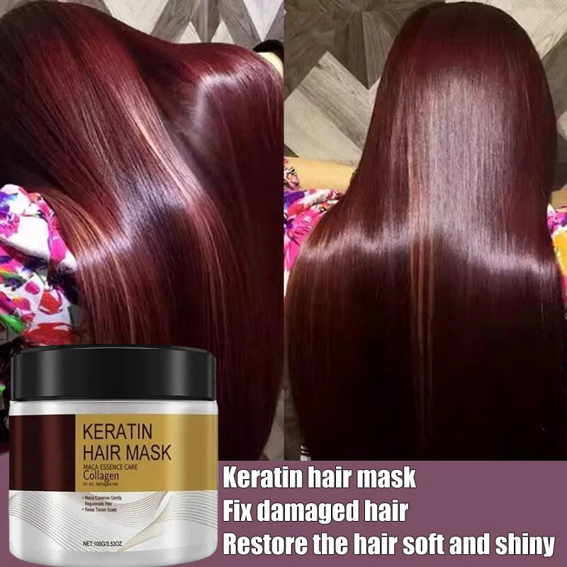 Hair Membrane Natural Repair Magical Hair Mask Prevent Dryness Split Ends Repair Damage Frizz Tangles Soft Smooth Hair Care