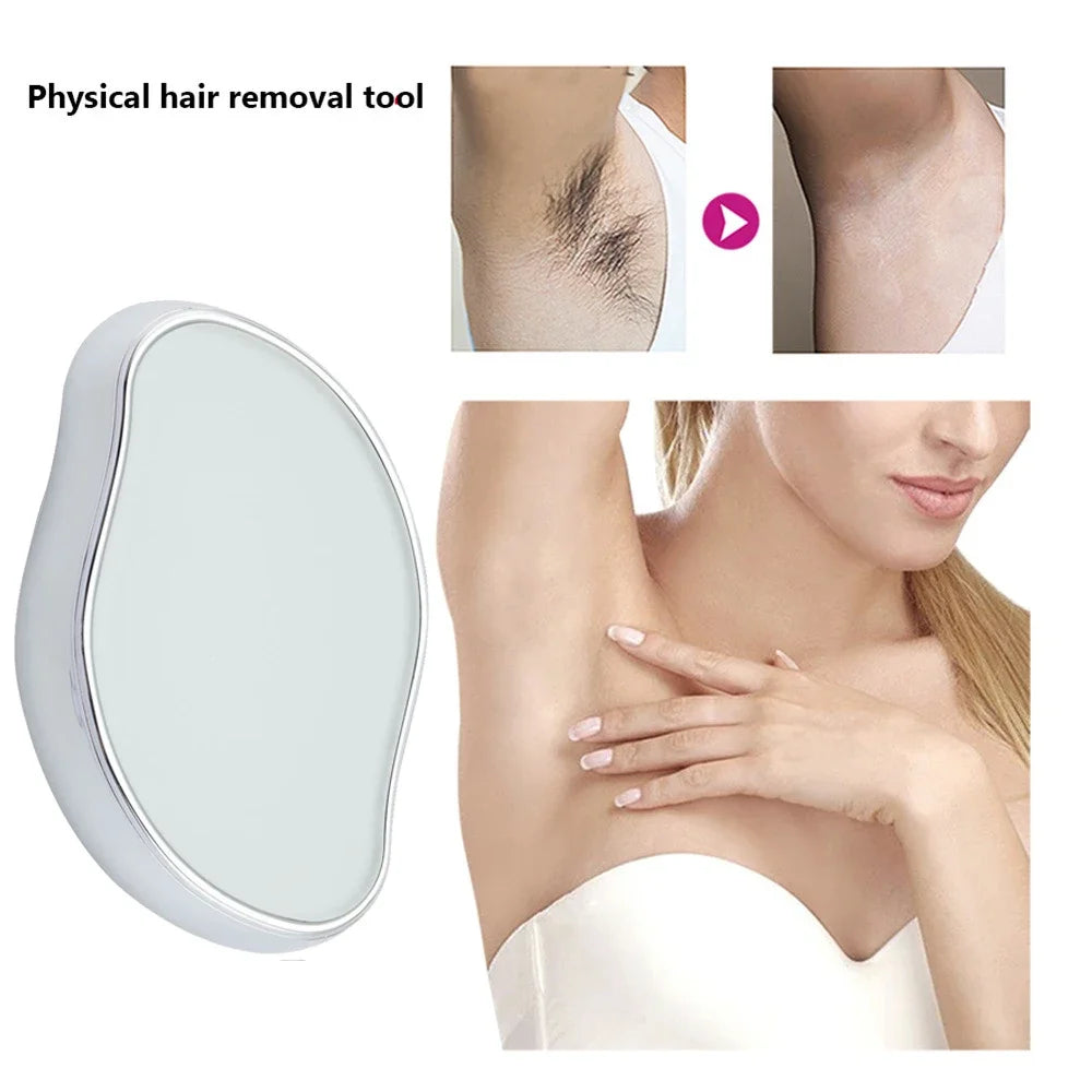 Physical Hair Removal Tools Glass Epilator Epilator for Women Easy to Clean Reusable Personal Care Appliances Home