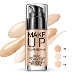 BIOAQUA Face Base Liquid Foundation Makeup Concealer Waterproof Brighten Whitening Long Lasting BB Cream Cosmetics