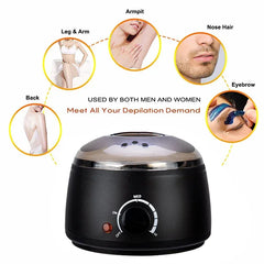 200ml/500ml Wax Machine for Hair Removal Paraffin Heater Waxing Beans Depilatory Epilator Warmer Wax-melting Pot