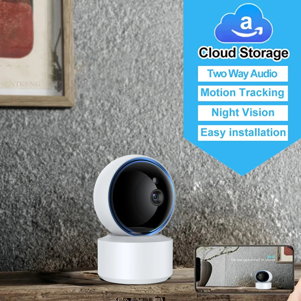 Tuya WIFI PTZ Camera 1080P HD Indoor Baby Monitor Smart Home Wireless Night Vision P2P Security Video Surveillance IP Cameras