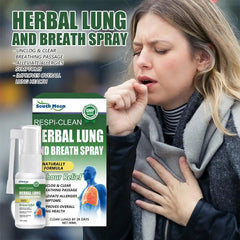 30ml Herbal Cleansing Lung Spray Clear Nasal Congestion Discomfortable Relieve Nasal Throat Care Spray L5W3