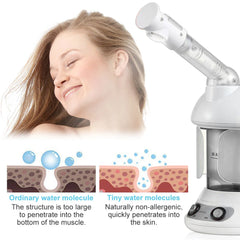 Home Use Nano Ozone Facial Vaporizer Facial Ozonium Steam Facial Steamer Air Humidifier Face Steamer Beauty Face Spa Vaporizador