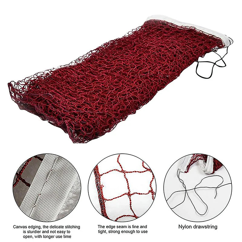 Portable Badminton Net Sports Practice Recreation Fitness Activities Competition With Standard Ball Net