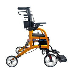 New List Mobility Aids Walking Disabled Folding Ultralight 4-wheels Walker For Adult Elderly Care Products