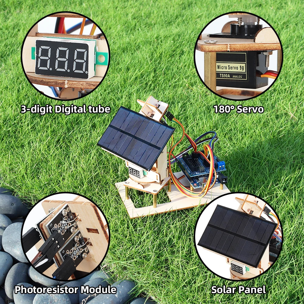 Tscinbuny Automation Kits Solar Tracking For Arduino Programming Automation Learning Skills Develop Educational Electronic Sets