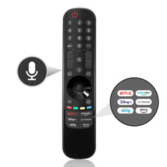 Replacement Voice Magic Remote Control for LG Smart TV 2021-2023 with Pointer Flying Mouse with Netflix/Prime Video/Sling/Alexa