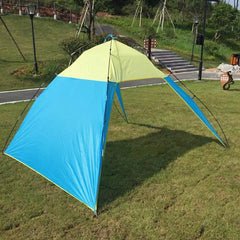 Outdoor Canopy Beach Shelter Sun Shade Tent Lightweight Anti-UV Waterproof Tent Sun Shade For Fishing Camping Picnic Travel