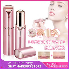 Electric Eyebrow Trimmer Mini Eye Brow Epilator Facial Lipstick Shape Hair Removal Portable Women Painless Razor Shaver Tool